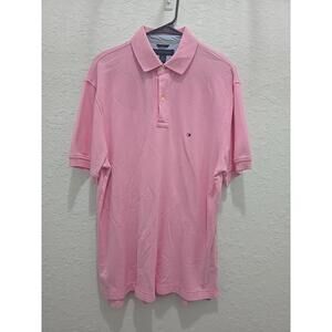 Tommy Hilfiger Shirt Mens  Size M Polo Golf Casual Outdoors‎ Bundle Pink/Blue